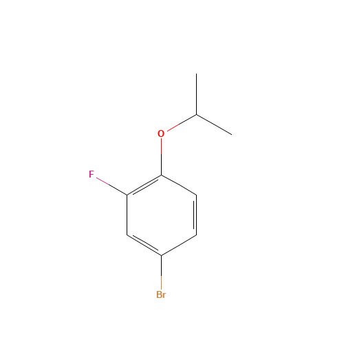 4-bromo-2-fluoro-1-propan-2-yloxybenzene (CAS: 202865-80-3) - Related Chemical Product