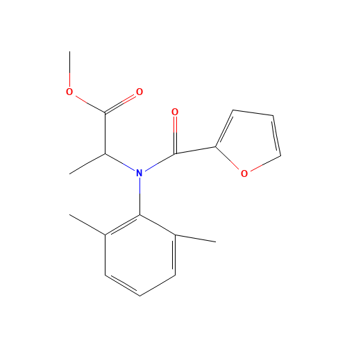 methyl 2-[N-(furan-2-carbonyl)-2,6-dimethylanilino]propanoate (CAS: 57646-30-7) - Related Chemical Product