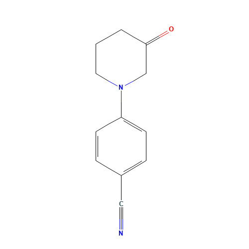 4-(3-oxopiperidin-1-yl)benzonitrile (CAS: 1027185-58-5) - Related Chemical Product