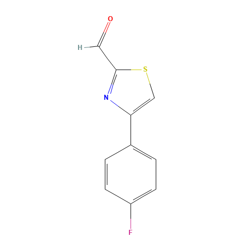 4-(4-fluorophenyl)-1,3-thiazole-2-carbaldehyde (CAS: 383142-69-6) - Related Chemical Product