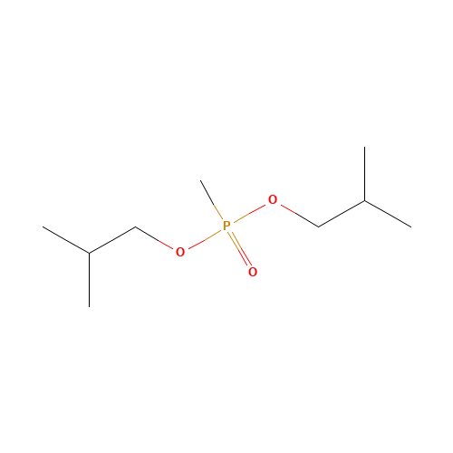 2-methyl-1-[methyl(2-methylpropoxy)phosphoryl]oxypropane (CAS: 7242-56-0) - Related Chemical Product