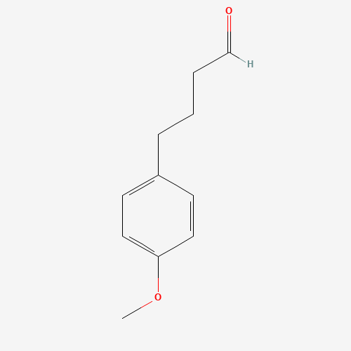 4-(4-methoxyphenyl)butanal (CAS: 56047-51-9) - Chemical Structure and Molecular Formula 