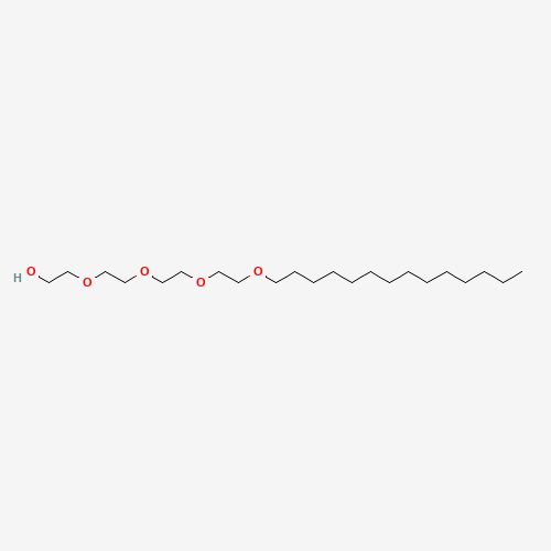 2-[2-[2-(2-tetradecoxyethoxy)ethoxy]ethoxy]ethanol (CAS: 39034-24-7) - Chemical Structure and Molecular Formula 