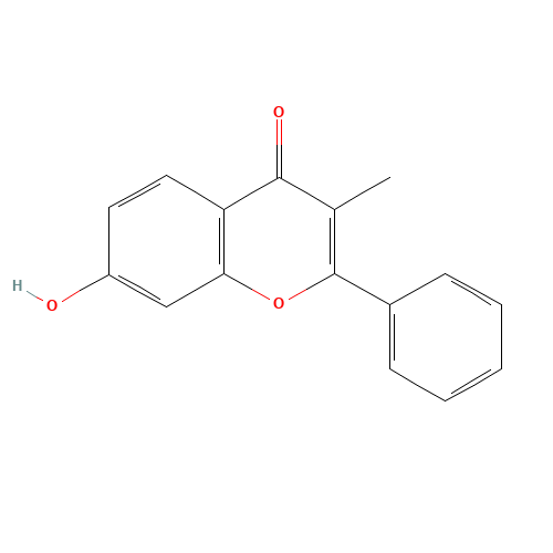 7-hydroxy-3-methyl-2-phenylchromen-4-one (CAS: 18651-15-5) - Related Chemical Product