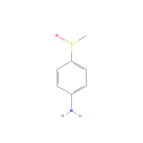 4-methylsulfinylaniline (CAS: 22865-62-9) - Chemical Structure and Molecular Formula 