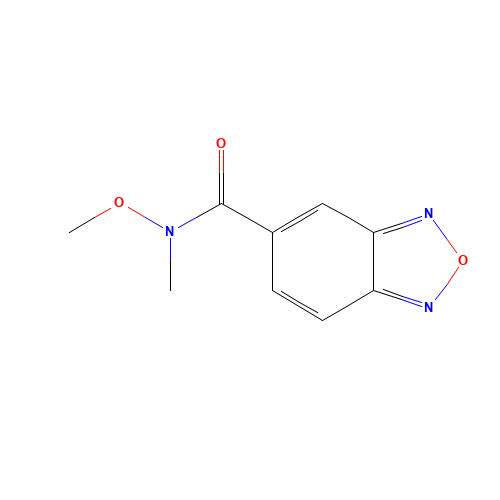 N-methoxy-N-methyl-2,1,3-benzoxadiazole-5-carboxamide (CAS: 1202376-75-7) - Related Chemical Product