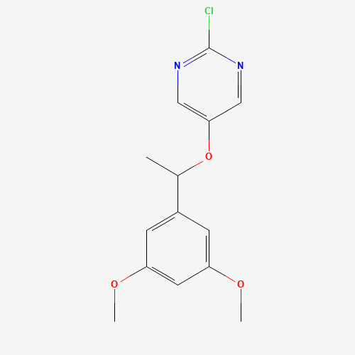 2-chloro-5-[1-(3,5-dimethoxyphenyl)ethoxy]pyrimidine (CAS: 1453211-59-0) - Related Chemical Product