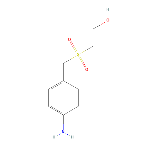 2-[(4-aminophenyl)methylsulfonyl]ethanol (CAS: 145872-59-9) - Related Chemical Product