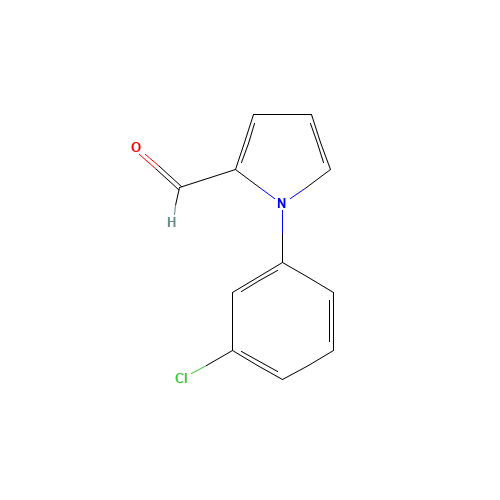 1-(3-chlorophenyl)pyrrole-2-carbaldehyde (CAS: 86454-33-3) - Related Chemical Product