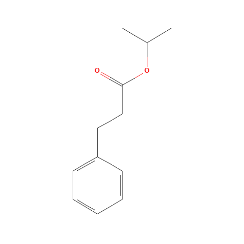 propan-2-yl 3-phenylpropanoate (CAS: 22767-95-9) - Chemical Structure and Molecular Formula 