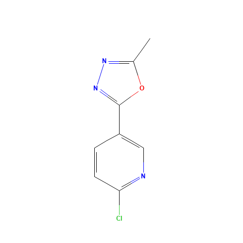 2-(6-chloropyridin-3-yl)-5-methyl-1,3,4-oxadiazole (CAS: 70291-28-0) - Related Chemical Product