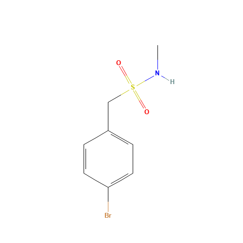 1-(4-bromophenyl)-N-methylmethanesulfonamide (CAS: 172517-39-4) - Related Chemical Product