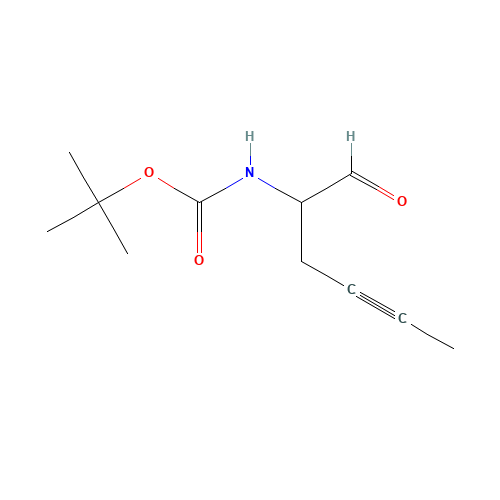 tert-butyl N-(1-oxohex-4-yn-2-yl)carbamate (CAS: 183500-62-1) - Related Chemical Product