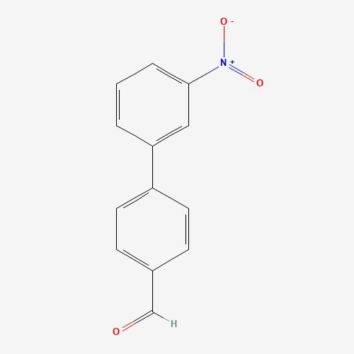 4-(3-nitrophenyl)benzaldehyde (CAS: 411206-92-3) - Chemical Structure and Molecular Formula 