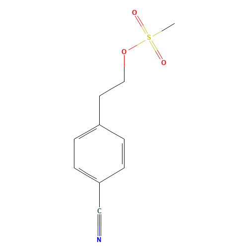 2-(4-cyanophenyl)ethyl methanesulfonate (CAS: 119744-42-2) - Related Chemical Product