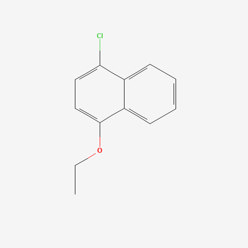 1-chloro-4-ethoxynaphthalene (CAS: 41908-22-9) - Chemical Structure and Molecular Formula 