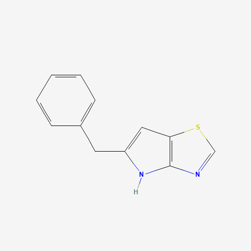 5-benzyl-4H-pyrrolo[2,3-d][1,3]thiazole (CAS: 1258934-84-7) - Chemical Structure and Molecular Formula 
