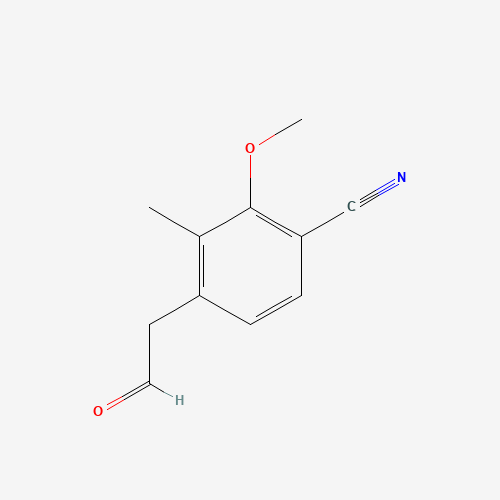2-methoxy-3-methyl-4-(2-oxoethyl)benzonitrile (CAS: 1374357-82-0) - Related Chemical Product