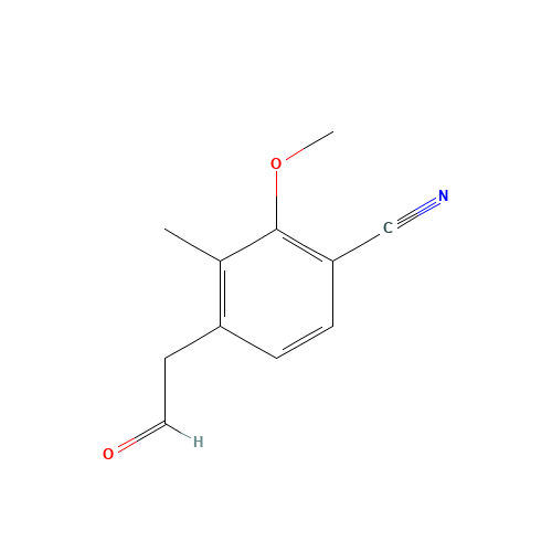 2-methoxy-3-methyl-4-(2-oxoethyl)benzonitrile (CAS: 1374357-82-0) - Related Chemical Product