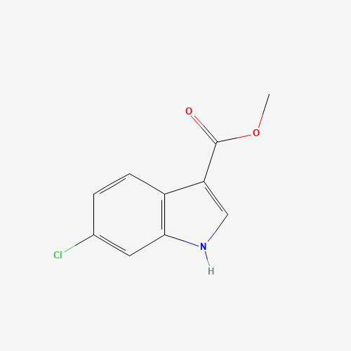 methyl 6-chloro-1H-indole-3-carboxylate chemical structure methyl 6-chloro-1H-indole-3-carboxylate (CAS: 921194-97-0) - Chemical Structure and Molecular Formula