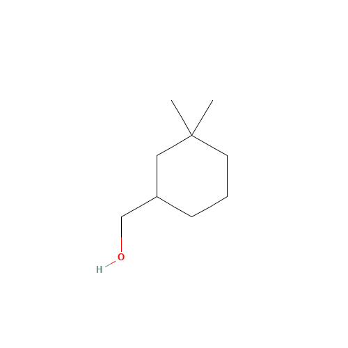 (3,3-dimethylcyclohexyl)methanol (CAS: 102369-67-5) - Chemical Structure and Molecular Formula 