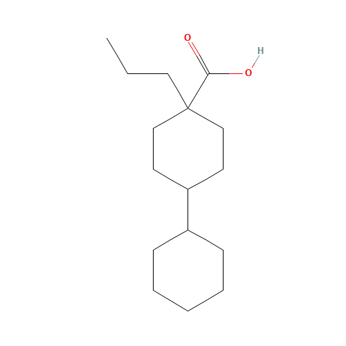 4-cyclohexyl-1-propylcyclohexane-1-carboxylic acid (CAS: 1003712-25-1) - Related Chemical Product