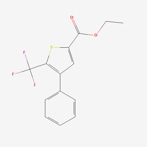 ethyl 4-phenyl-5-(trifluoromethyl)thiophene-2-carboxylate (CAS: 167279-18-7) - Related Chemical Product