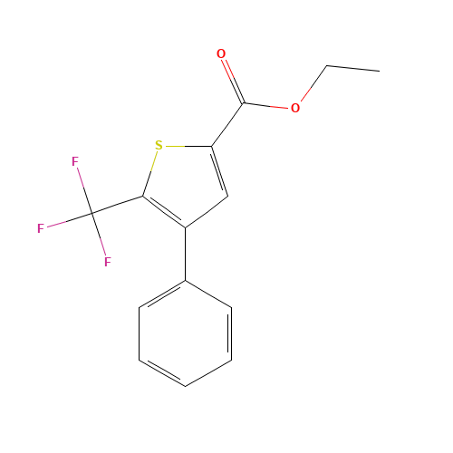 ethyl 4-phenyl-5-(trifluoromethyl)thiophene-2-carboxylate (CAS: 167279-18-7) - Related Chemical Product