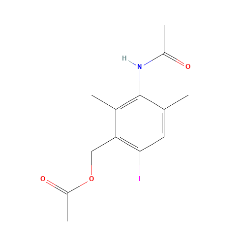 (3-acetamido-6-iodo-2,4-dimethylphenyl)methyl acetate (CAS: 885608-57-1) - Related Chemical Product