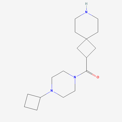 7-azaspiro[3.5]nonan-2-yl-(4-cyclobutylpiperazin-1-yl)methanone (CAS: 1227610-21-0) - Related Chemical Product