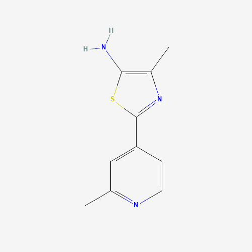 4-methyl-2-(2-methylpyridin-4-yl)-1,3-thiazol-5-amine (CAS: 1240522-43-3) - Related Chemical Product