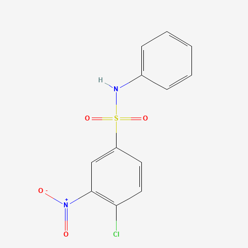 4-chloro-3-nitro-N-phenylbenzenesulfonamide (CAS: 137-49-5) - Related Chemical Product