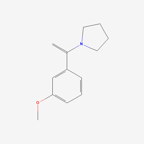 1-[1-(3-methoxyphenyl)ethenyl]pyrrolidine (CAS: 237436-49-6) - Related Chemical Product