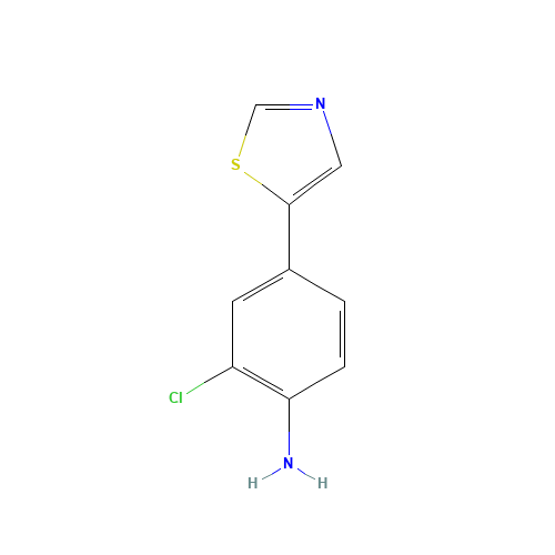 2-chloro-4-(1,3-thiazol-5-yl)aniline (CAS: 1400287-28-6) - Related Chemical Product