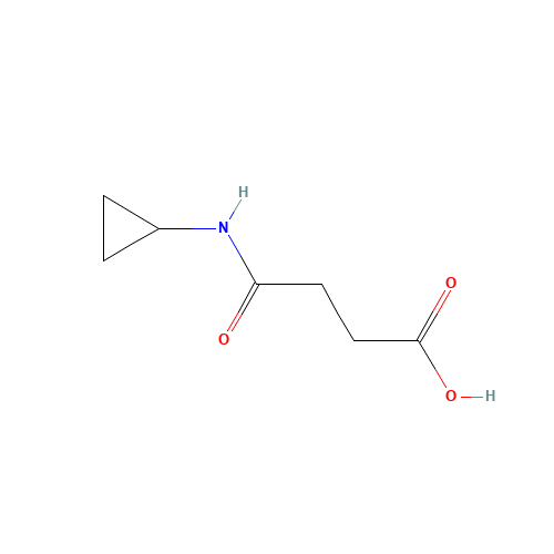 4-(cyclopropylamino)-4-oxobutanoic acid (CAS: 135449-70-6) - Related Chemical Product