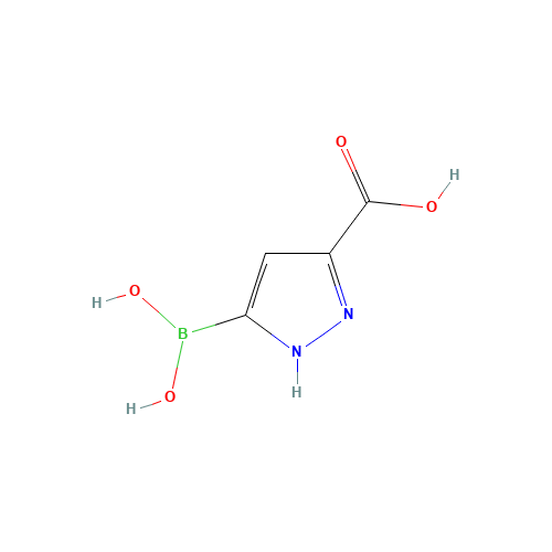 5-borono-1H-pyrazole-3-carboxylic acid (CAS: 90567-45-6) - Related Chemical Product