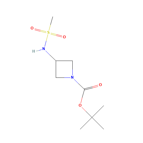 tert-butyl 3-(methanesulfonamido)azetidine-1-carboxylate (CAS: 1146082-05-4) - Related Chemical Product