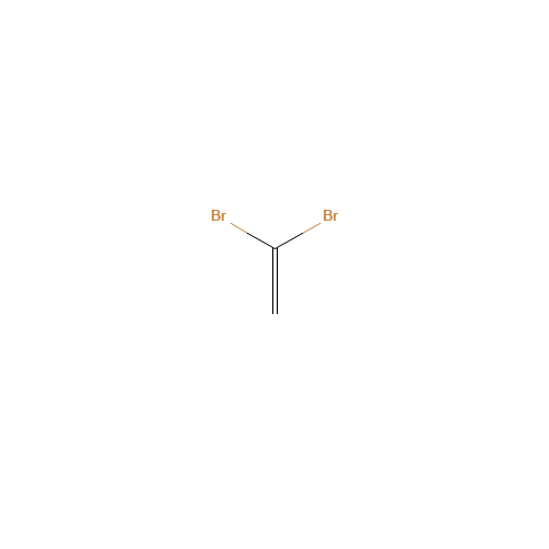 1,1-dibromoethene (CAS: 593-92-0) - Chemical Structure and Molecular Formula 