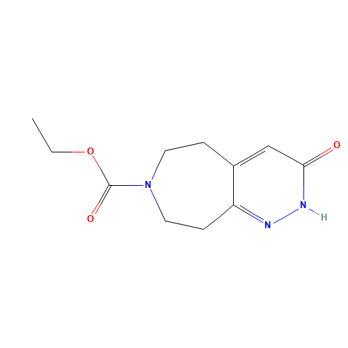 ethyl 3-oxo-5,6,8,9-tetrahydro-2H-pyridazino[3,4-d]azepine-7-carboxylate (CAS: 1190897-26-7) - Related Chemical Product