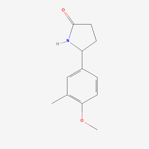 5-(4-methoxy-3-methylphenyl)pyrrolidin-2-one (CAS: 874497-14-0) - Related Chemical Product