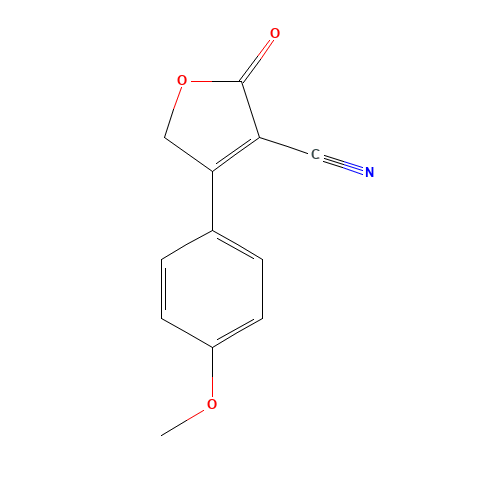 3-(4-methoxyphenyl)-5-oxo-2H-furan-4-carbonitrile (CAS: 50691-07-1) - Related Chemical Product