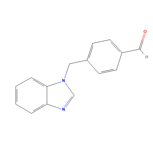 4-(benzimidazol-1-ylmethyl)benzaldehyde (CAS: 118001-88-0) - Related Chemical Product