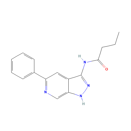 N-(5-phenyl-1H-pyrazolo[3,4-c]pyridin-3-yl)butanamide (CAS: 439290-41-2) - Related Chemical Product