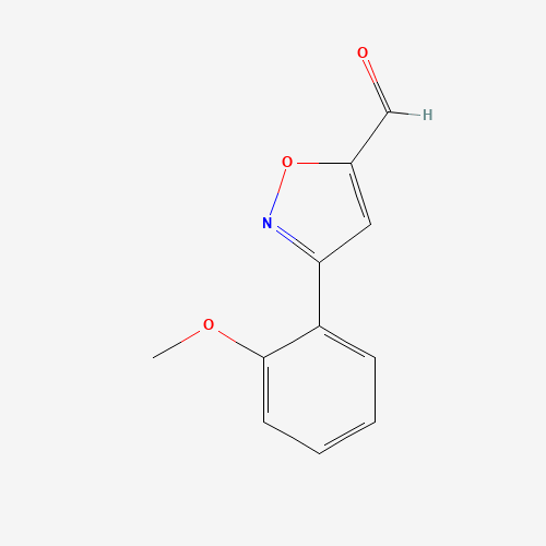 3-(2-methoxyphenyl)-1,2-oxazole-5-carbaldehyde (CAS: 808740-33-2) - Related Chemical Product