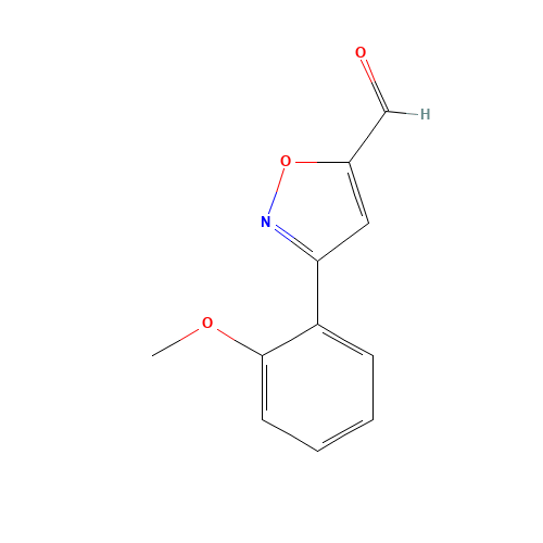3-(2-methoxyphenyl)-1,2-oxazole-5-carbaldehyde (CAS: 808740-33-2) - Related Chemical Product