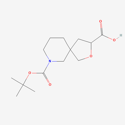 9-[(2-methylpropan-2-yl)oxycarbonyl]-2-oxa-9-azaspiro[4.5]decane-3-carboxylic acid (CAS: 1160246-92-3) - Related Chemical Product