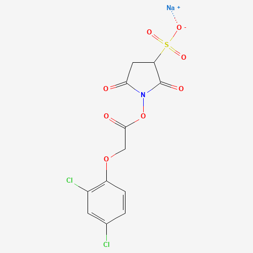 sodium;1-[2-(2,4-dichlorophenoxy)acetyl]oxy-2,5-dioxopyrrolidine-3-sulfonate (CAS: 1135339-78-4) - Related Chemical Product