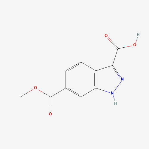 6-methoxycarbonyl-1H-indazole-3-carboxylic acid (CAS: 885522-60-1) - Related Chemical Product