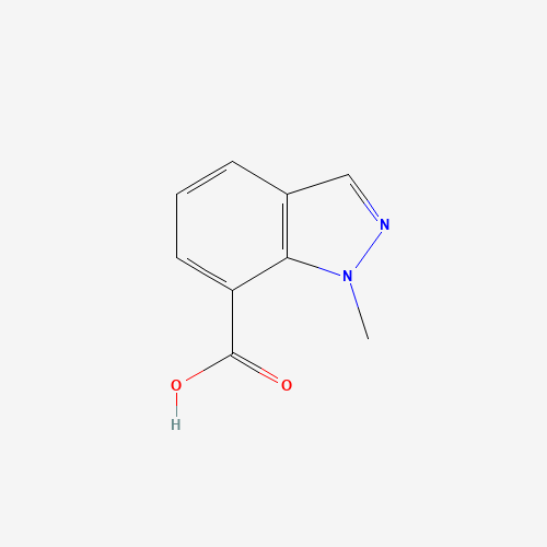 1-methylindazole-7-carboxylic acid (CAS: 1221288-23-8) - Chemical Structure and Molecular Formula 