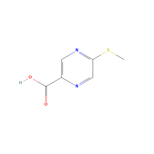 5-methylsulfanylpyrazine-2-carboxylic acid (CAS: 1174322-69-0) - Related Chemical Product